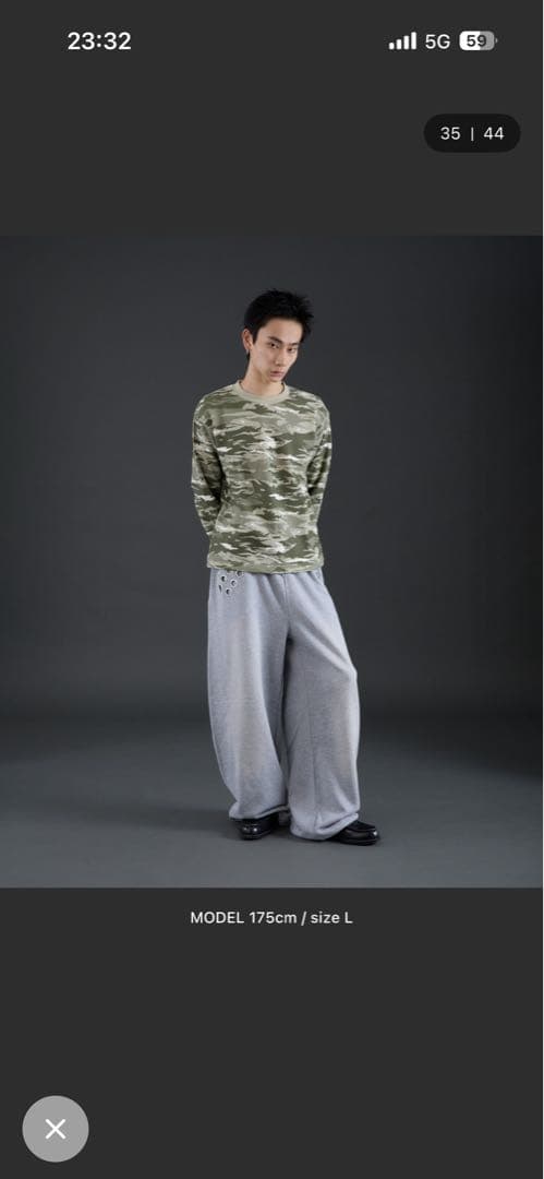 FTW 迷彩柄 サーマル L