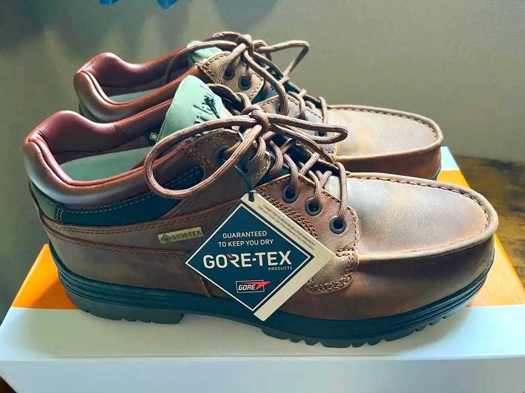 【新品】Timberland Moc Toe Mid GTX ブラウン 27.0