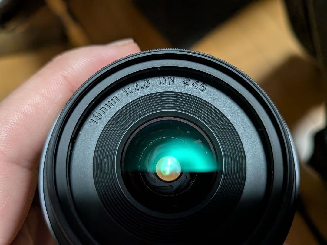 【送料込】SIGMA 19mmF2.8 EX DN マイクロフォーサーズ用レンズ