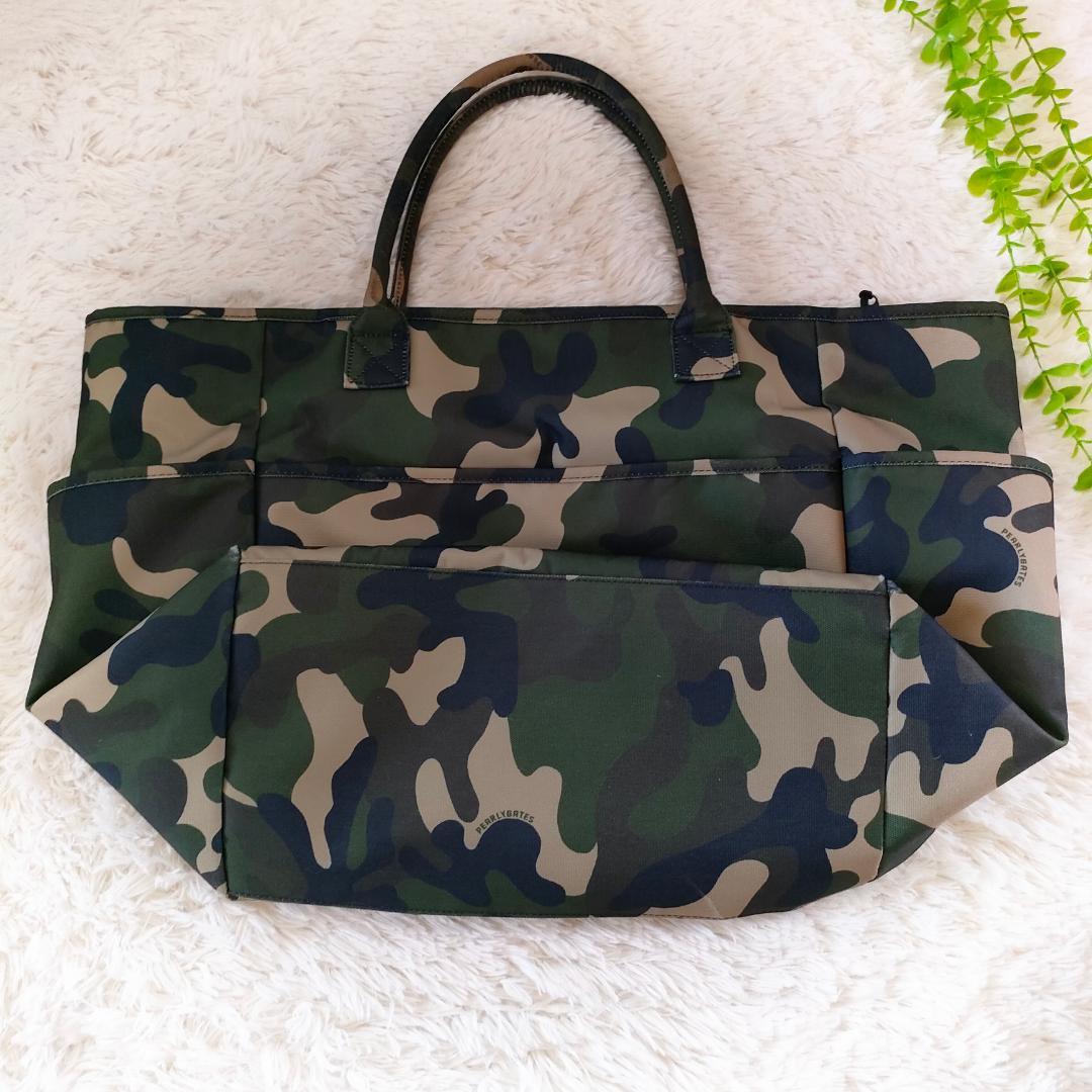 パーリーゲイツ PEARLY GATES ロッカーバッグ カモフラ　バッグ