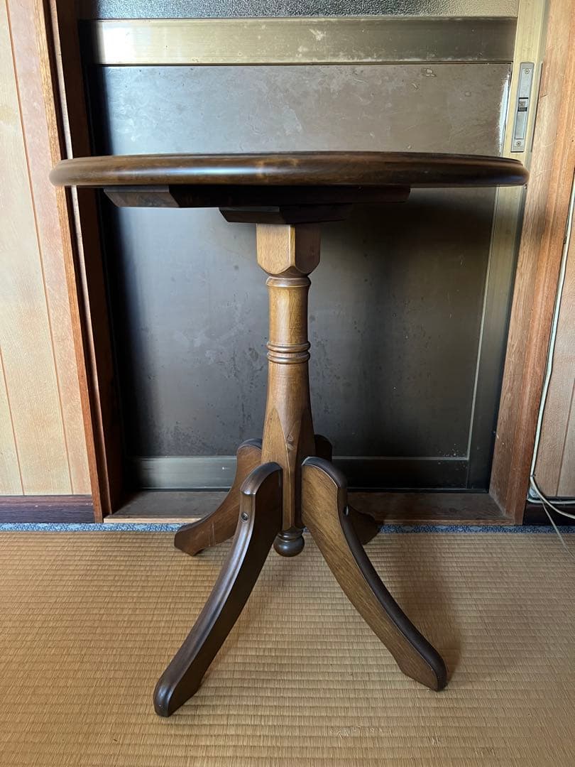 に*ん様 【O-1437】森のサーカス カフェテーブル ラウンドテーブル ビンテ