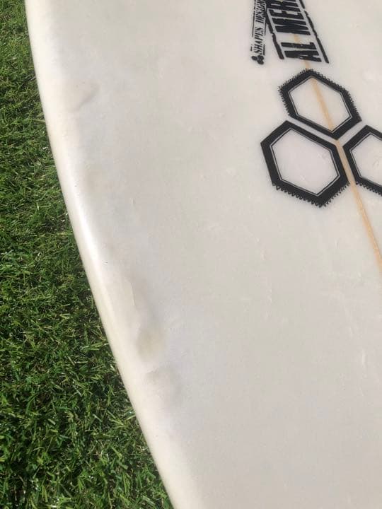 【‼️超大幅値下げ‼️】フィン付き！小波最強！ネックベアード!! 5'7