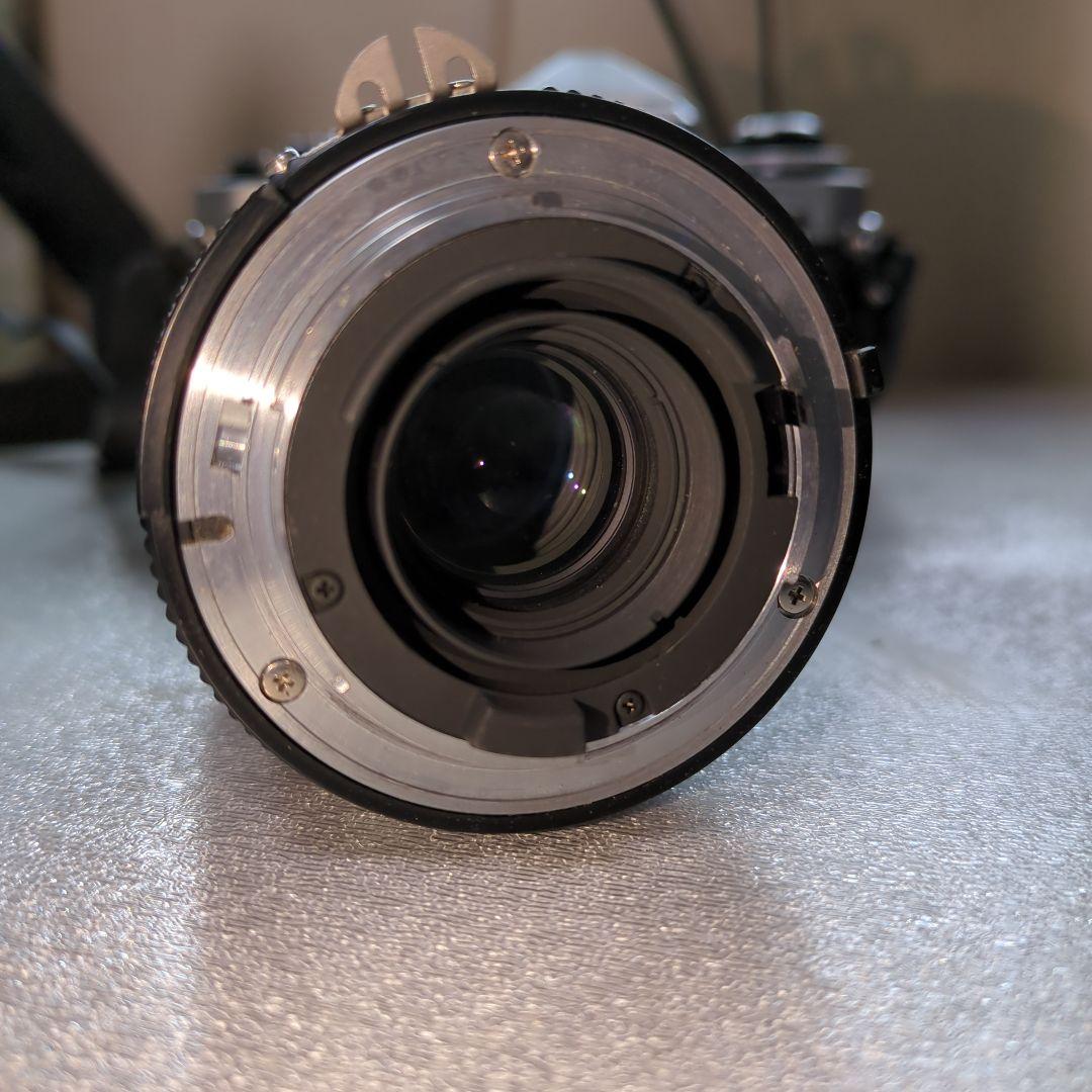 Nikon FE2 一眼レフカメラ シルバー　+レンズ+ケース