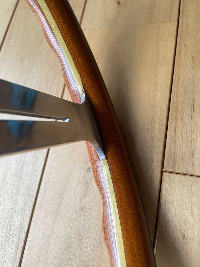 ナルディ　NARDI CLASSIC ウッド/ポリッシュスポーク36.5 美品