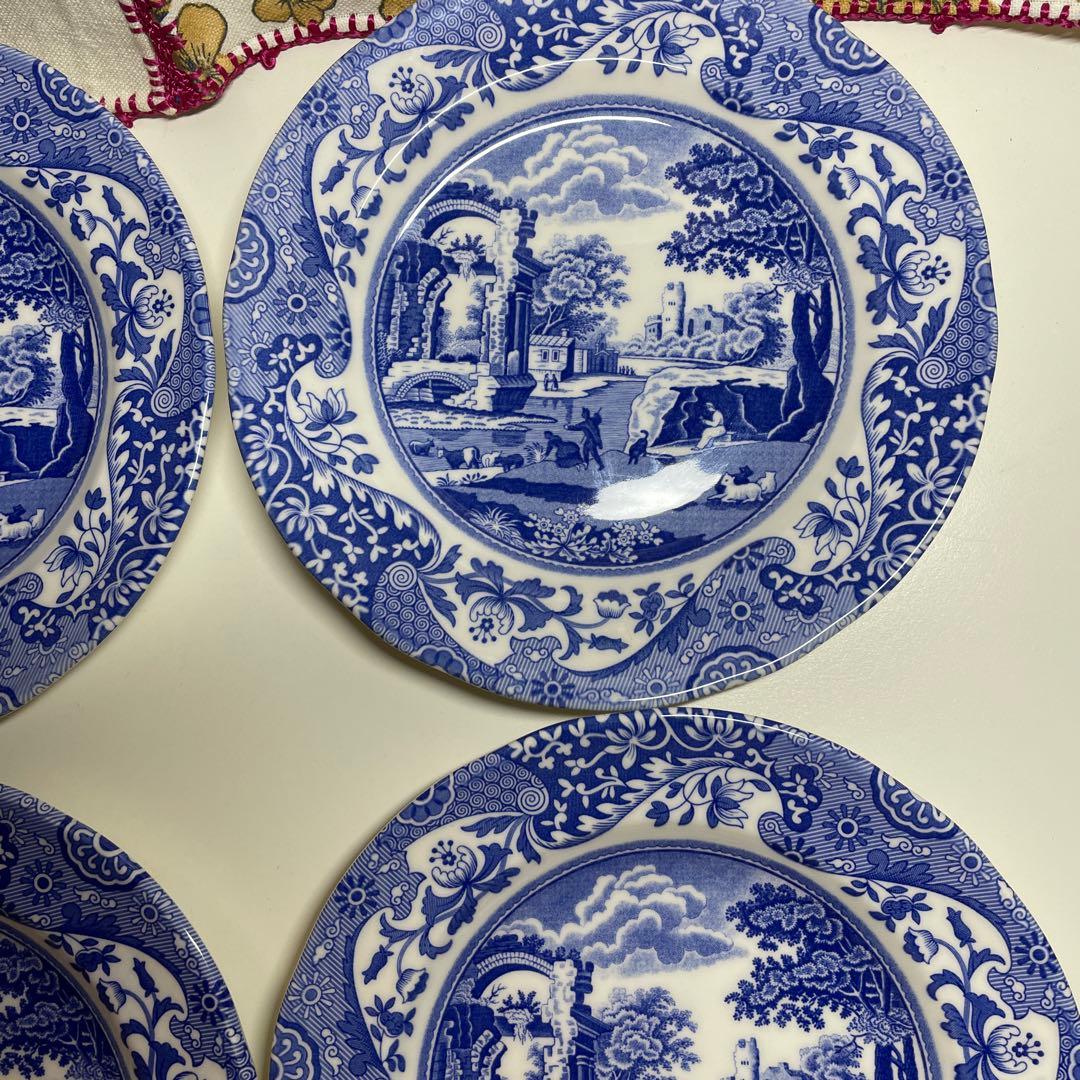 スポード大皿と小皿のセット　合計８枚 26.5×3 4枚　　18.8×4枚