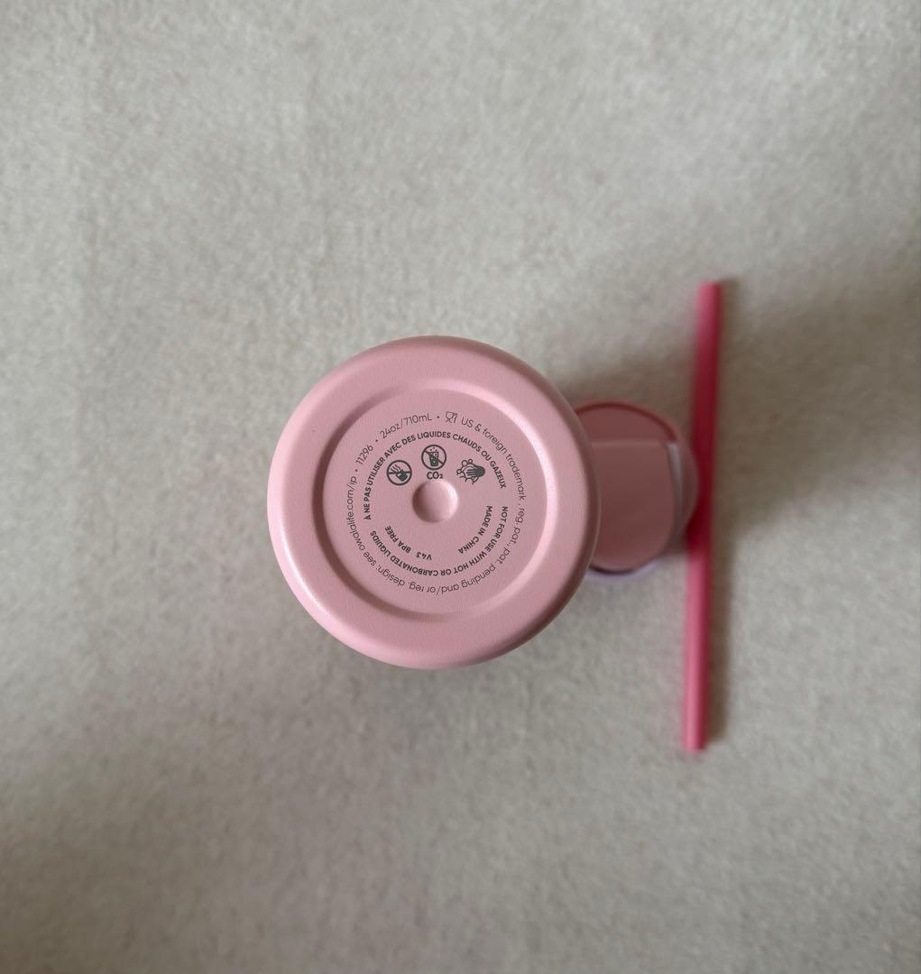 【新品未使用】owala 水筒 24oz.(710ml)ピンク　日本未発売カラー