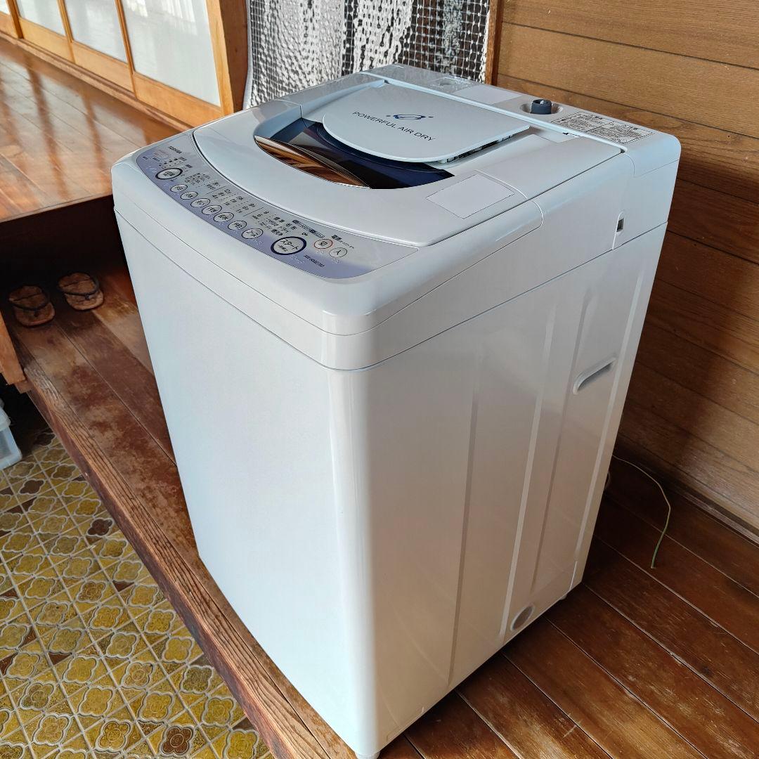 【美品】東芝 TOSHIBA全自動洗濯機 6kg 簡易乾燥機能