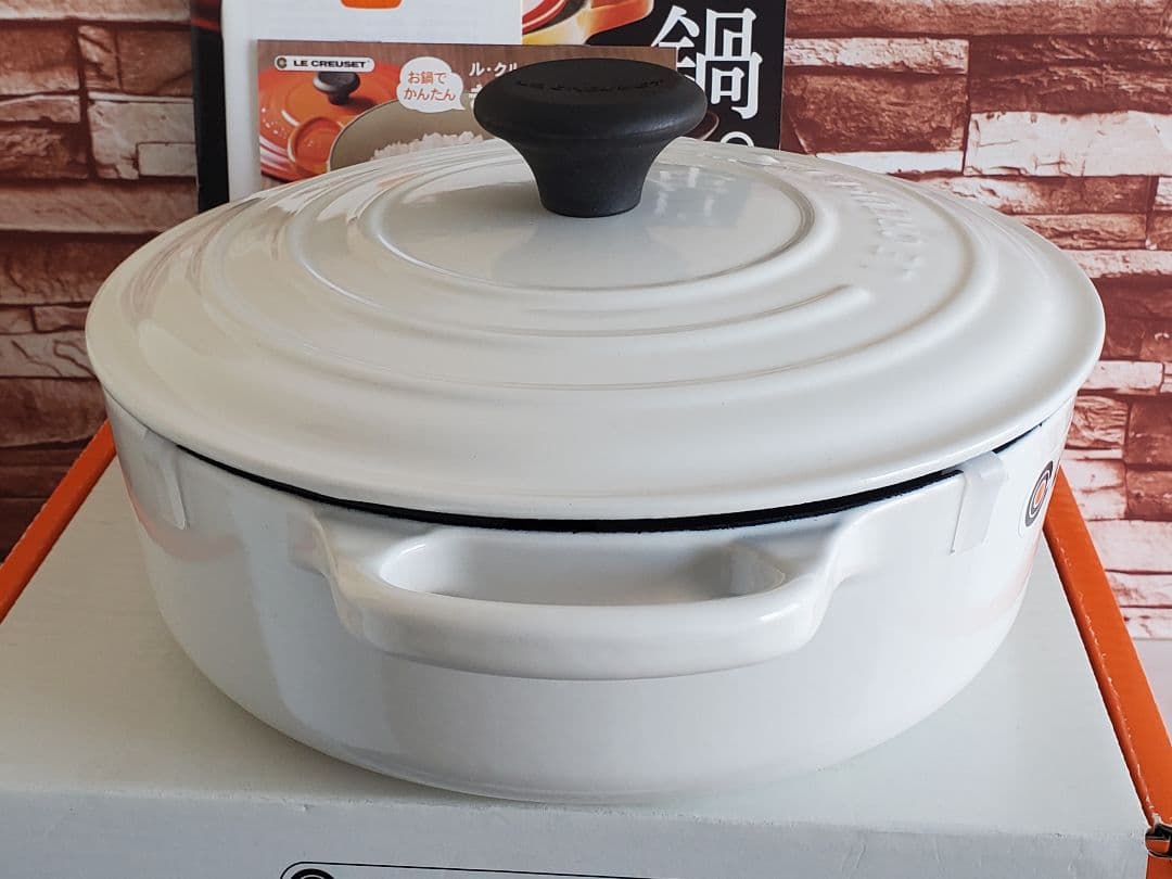 新品⭐️ル・クルーゼ ココットジャポネーズ 24㎝⭐️すき焼きSUKIYAKI