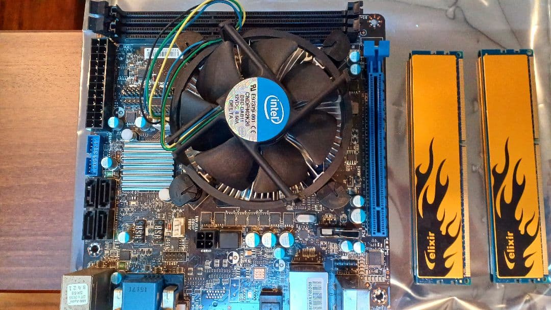 Mini-ITX MSI H81I-S01/i5-4570/8GBセット 動作済