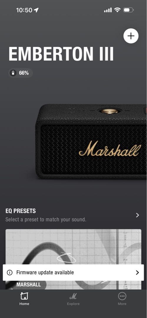 美品　Marshall EMBERTON iii