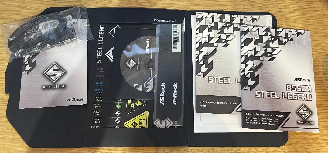 マザーボード ASRock B550M Steel Legend