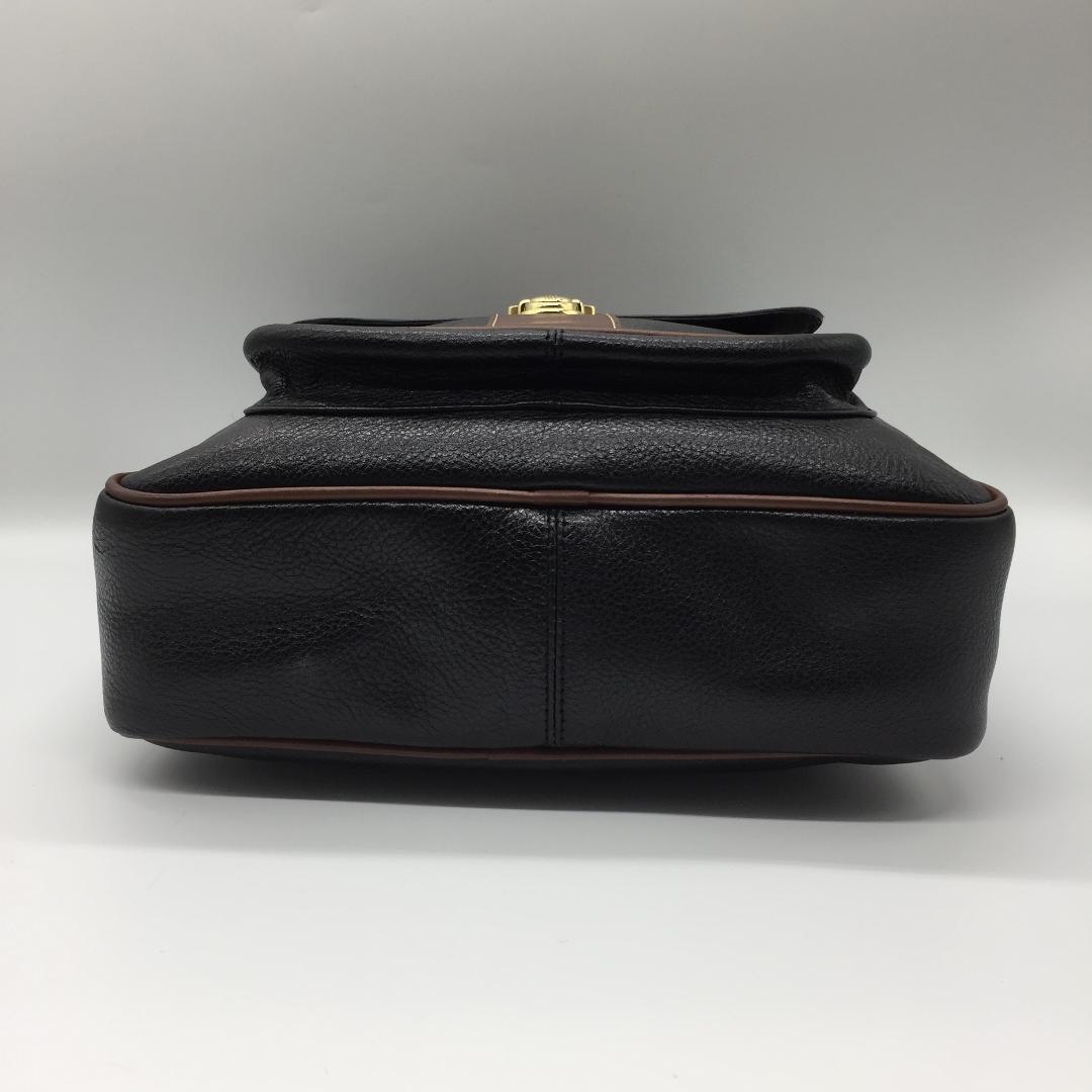 BALLY バリーショルダーバッグ ハンドバッグ レザー 本革 ロック金具