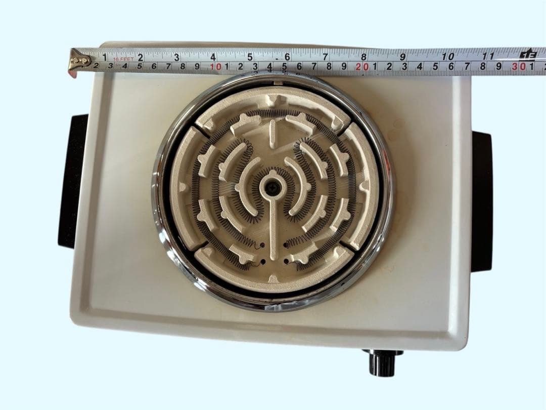 【レトロ家電・ジャンク品】NEC 電気コンロ EK-660 4段スイッチ付