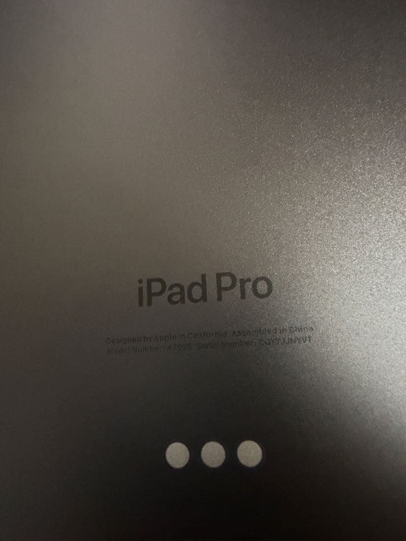 Apple M4 iPad Pro 13インチ ESRケース2個付き