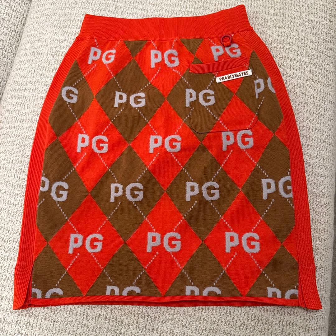 PEARLY GATES ニットセーター　スカート　 セットアップ サイズM