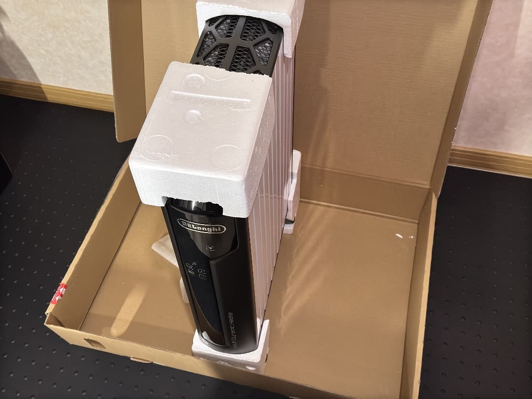 最終値下げ 未使用に近い DeLonghi ヒーターMDHAA15WIFI-BK