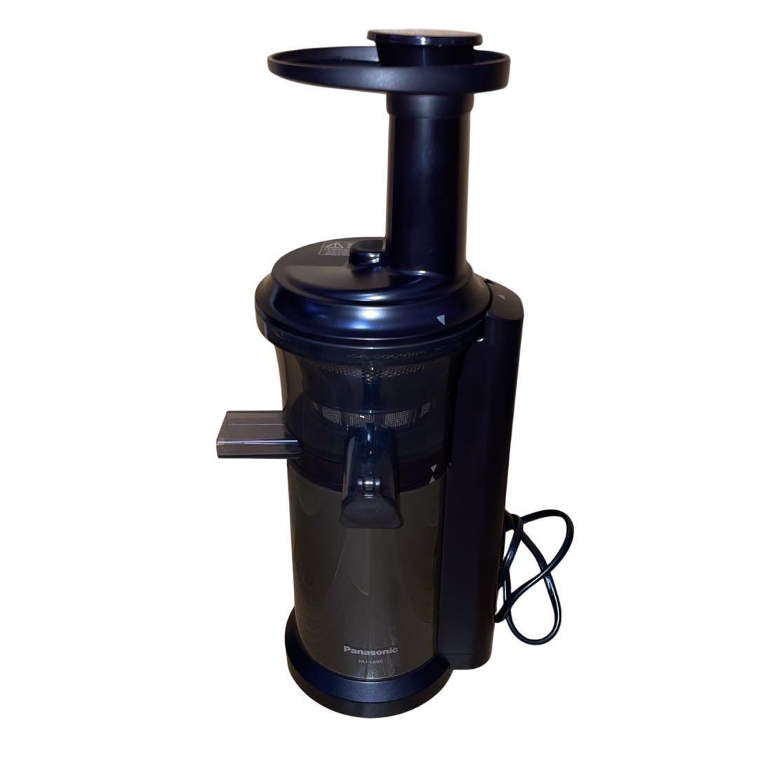 【美品・完品】Panasonic 低速ジューサー MJ-L600-H