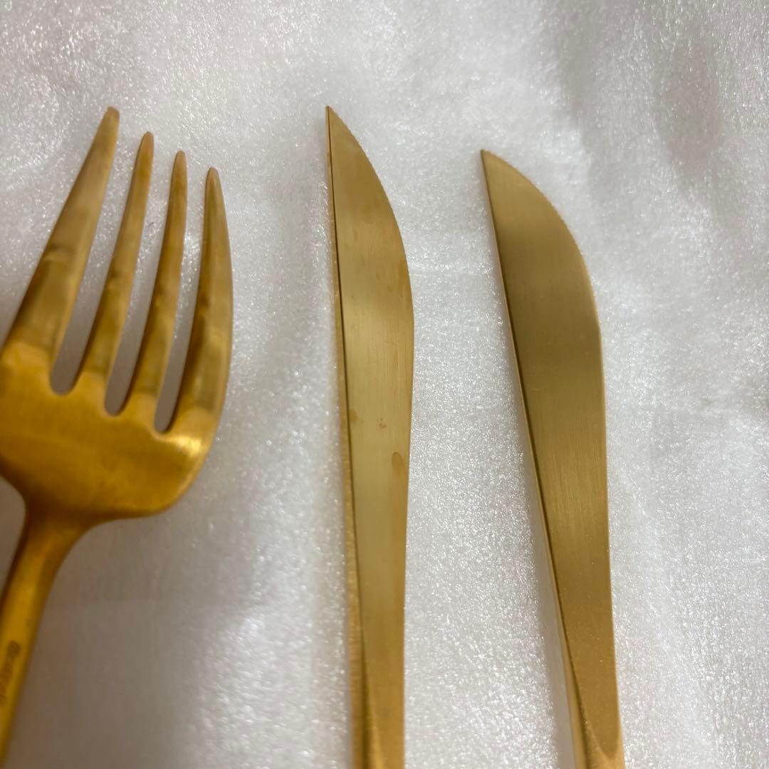 【正規品】クチポールCutipol GOAディナー6点ホワイトゴールド