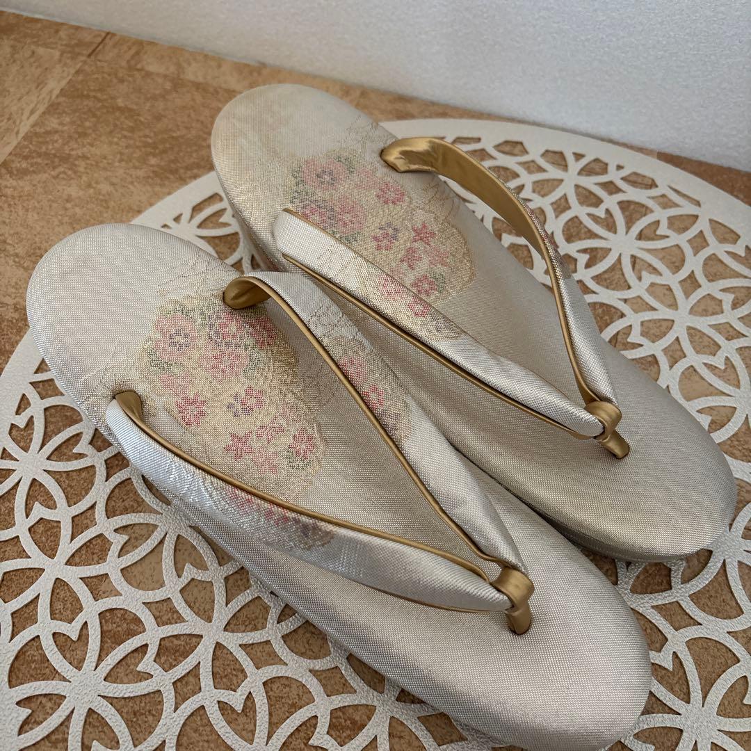 元値7万 和装　バッグ草履セット