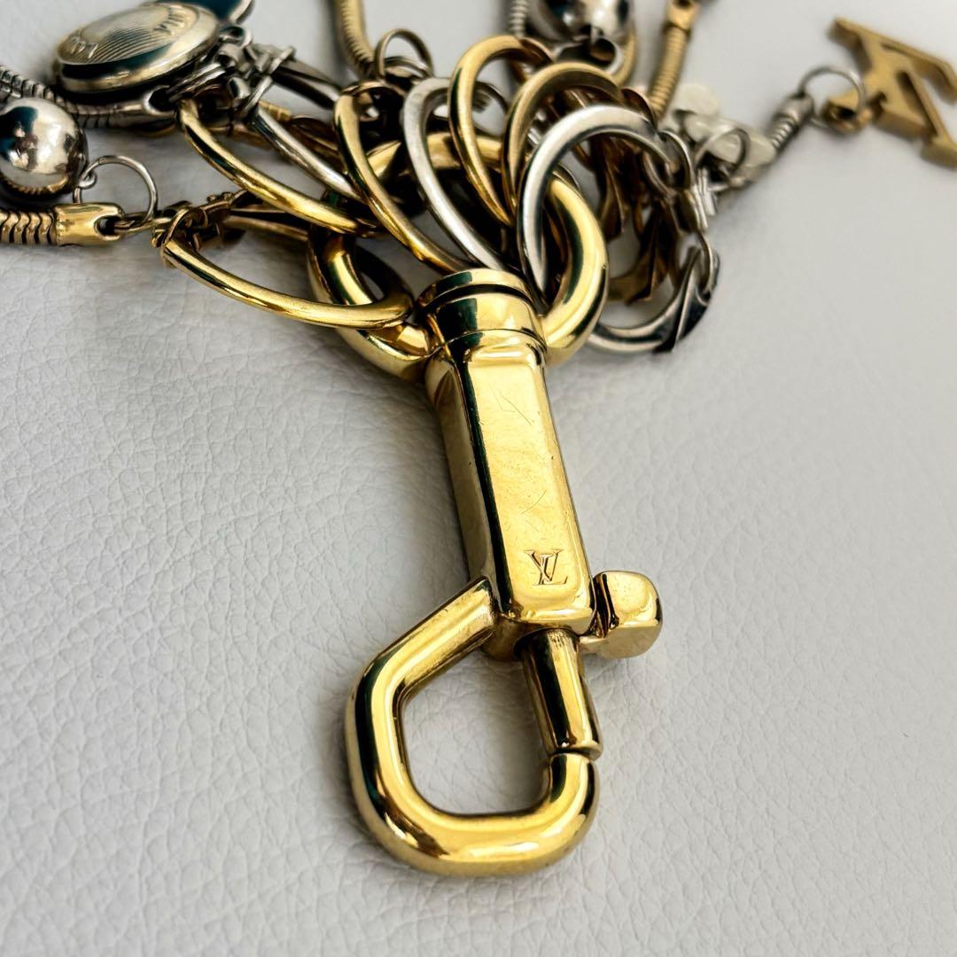 レア品✨LOUISVUITTON キーチャーム 8連　キーフック　アーカイブ