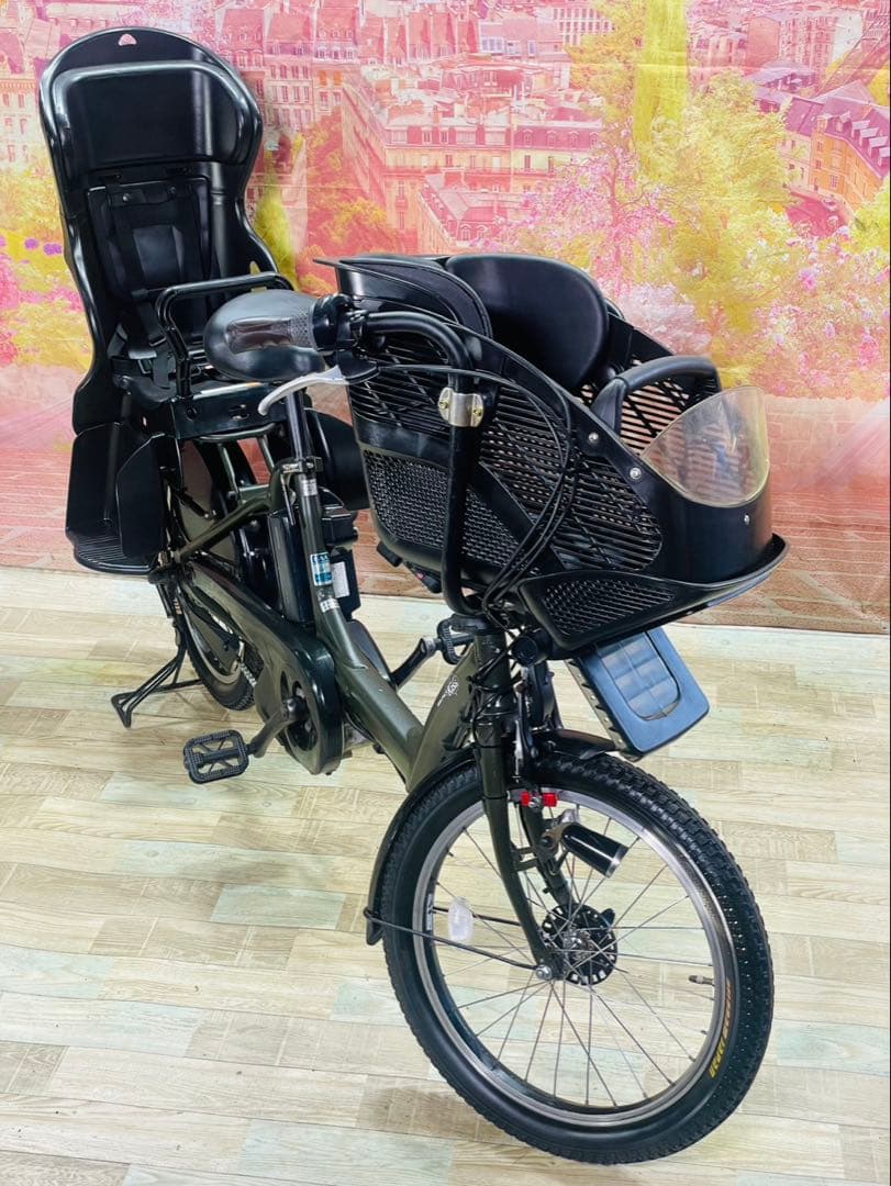 ZK3304 電動自転車 ヤマハ パスキス 子供乗せ 20インチ 送料無料