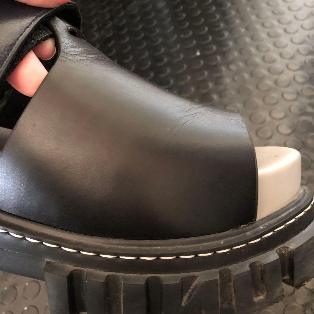 UN3D.(アンスリード)ソールボリュームサンダル　38(24〜24.5)