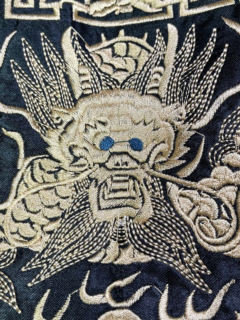 まー様8/25【1384】龍刺繍 敷物C