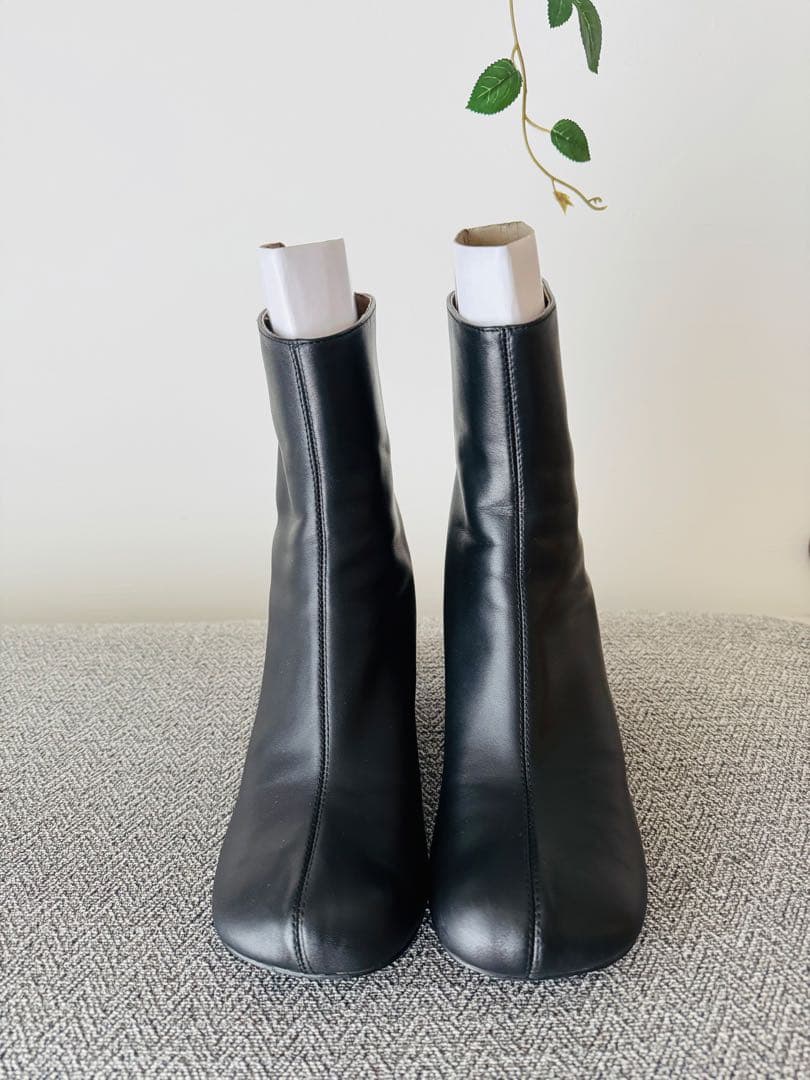 SLOBE IENA スローブイエナ23.5 スクエアトゥショートブーツ