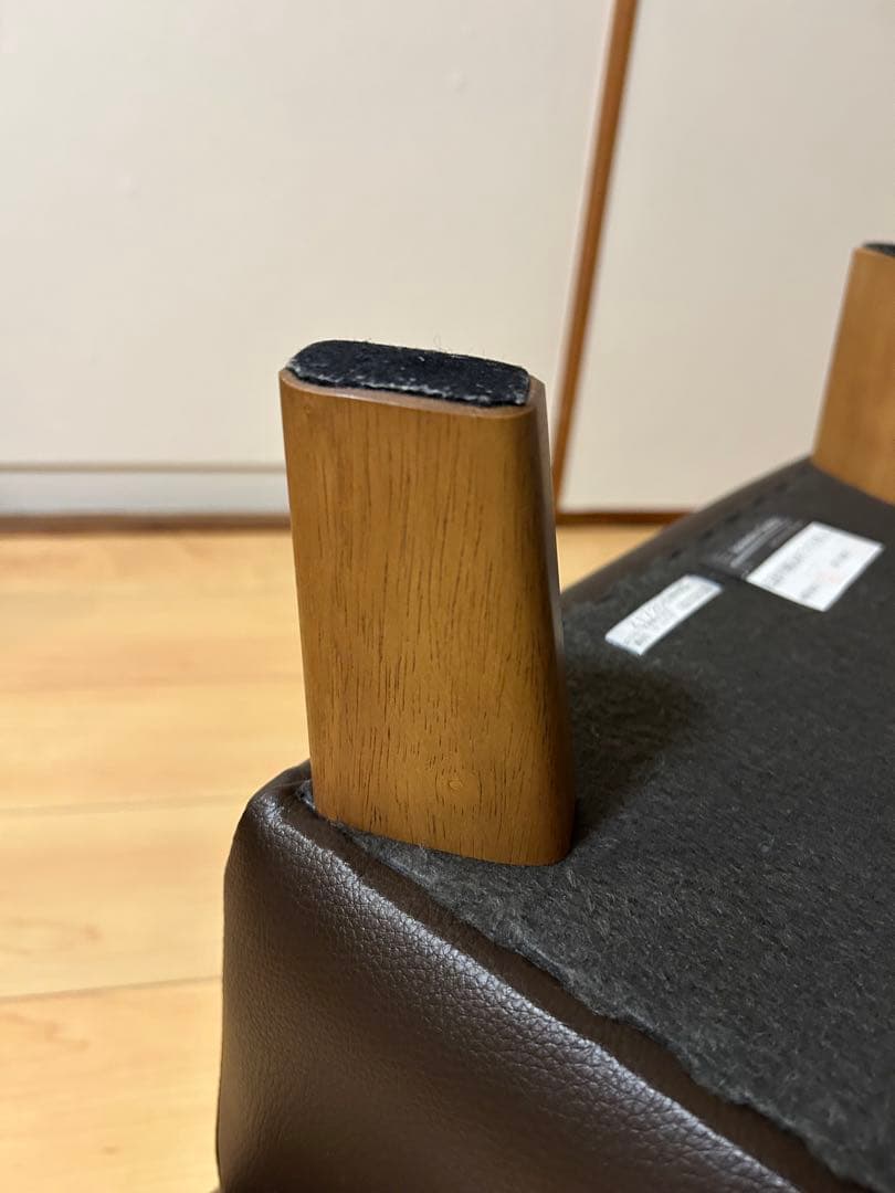 カリモク　オットマン 本革♪美品！