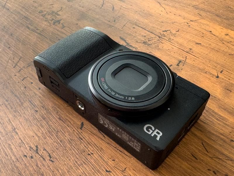 RICOH GRII　フードアダプターGH-3：BLACK MIST No5