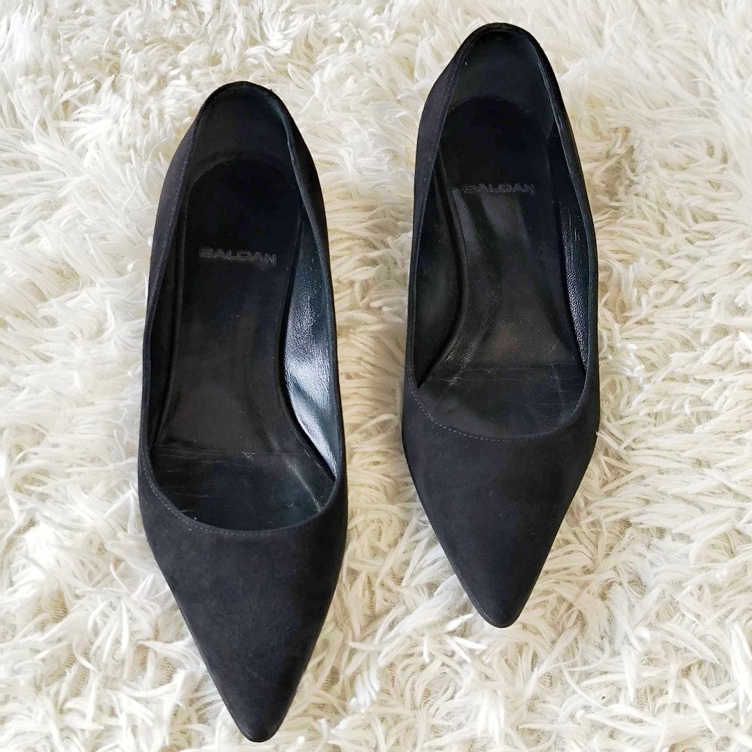 【美品】BALDAN バルダン フラットパンプス ポインテッドトゥ