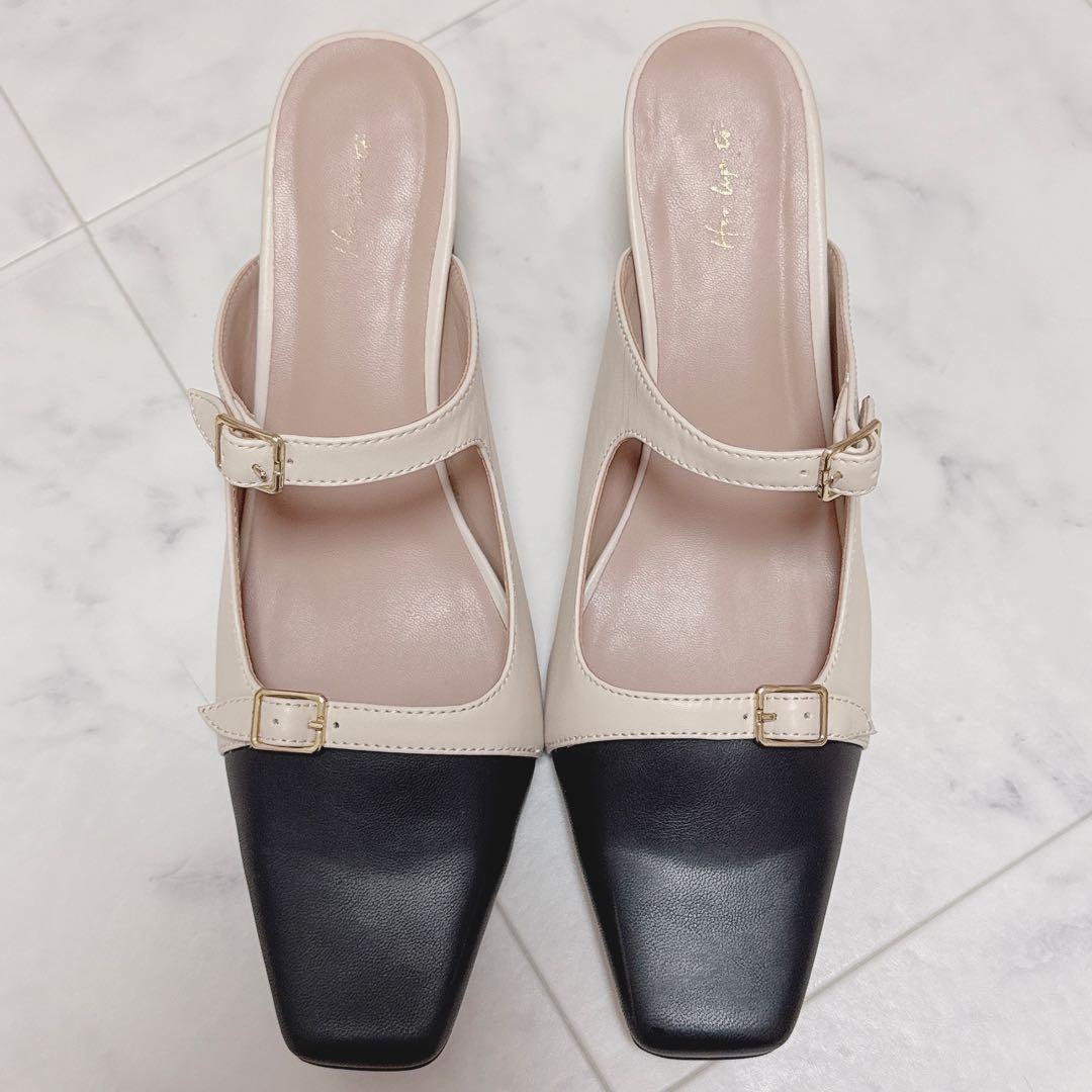 靴 Herlipto Mademoiselle Mules 38