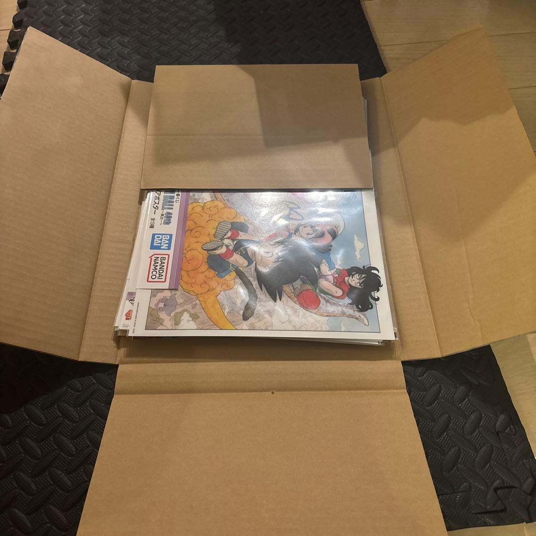 一番くじドラゴンボール　クリアポスターコンプリートセット