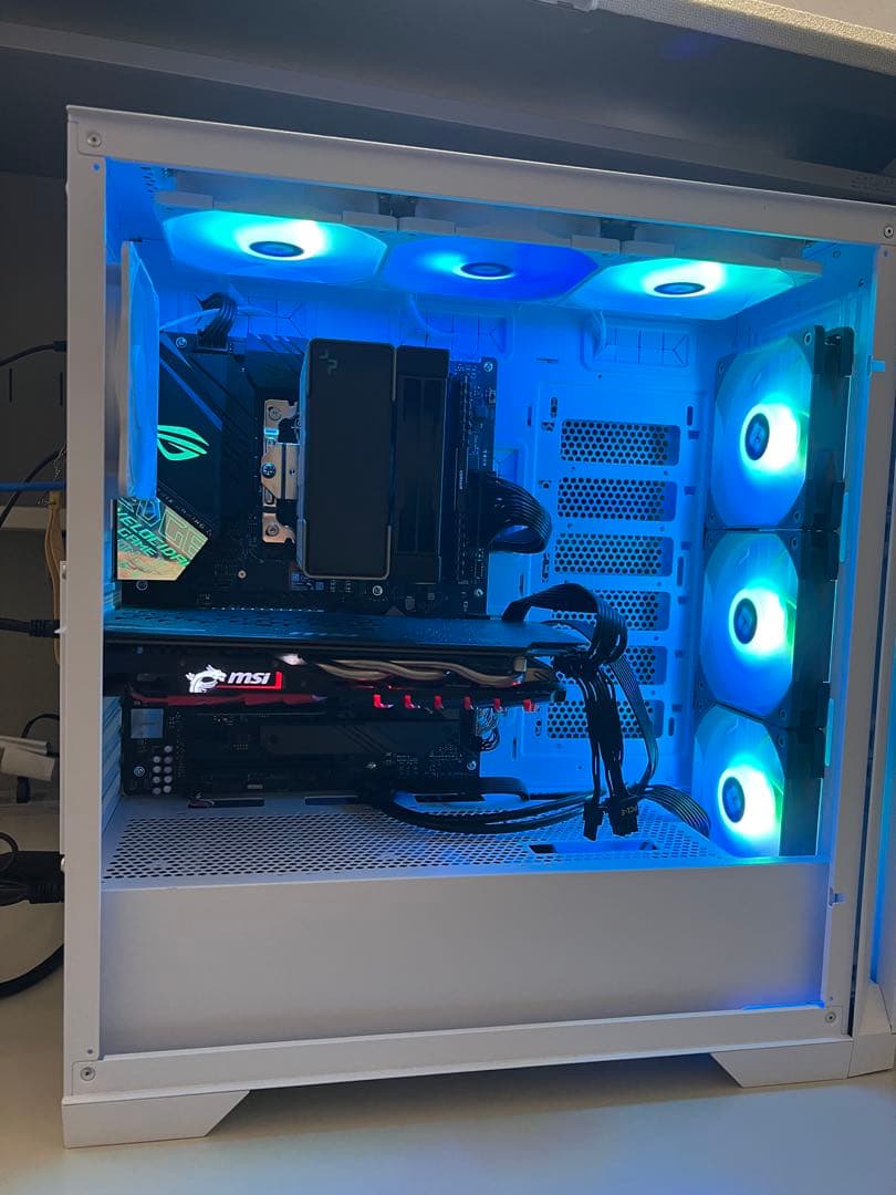 オウルテック デスクトップpcケース 白 ATX、Micro-ATX対応