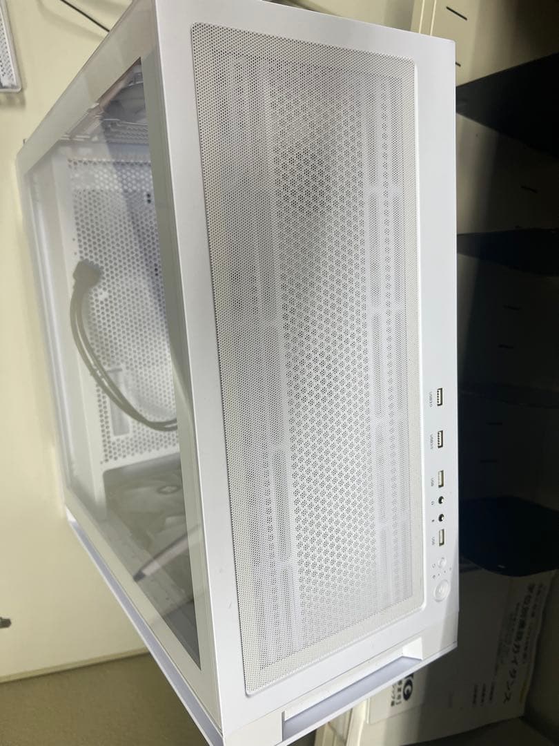 オウルテック デスクトップpcケース 白 ATX、Micro-ATX対応