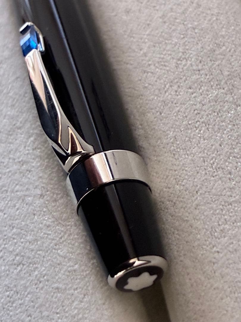 ◾️プラチナ◾️モンブラン◾️ボエム ボールペン◾️ブルーストーン◾️化粧箱付属◾️筆記良◾️