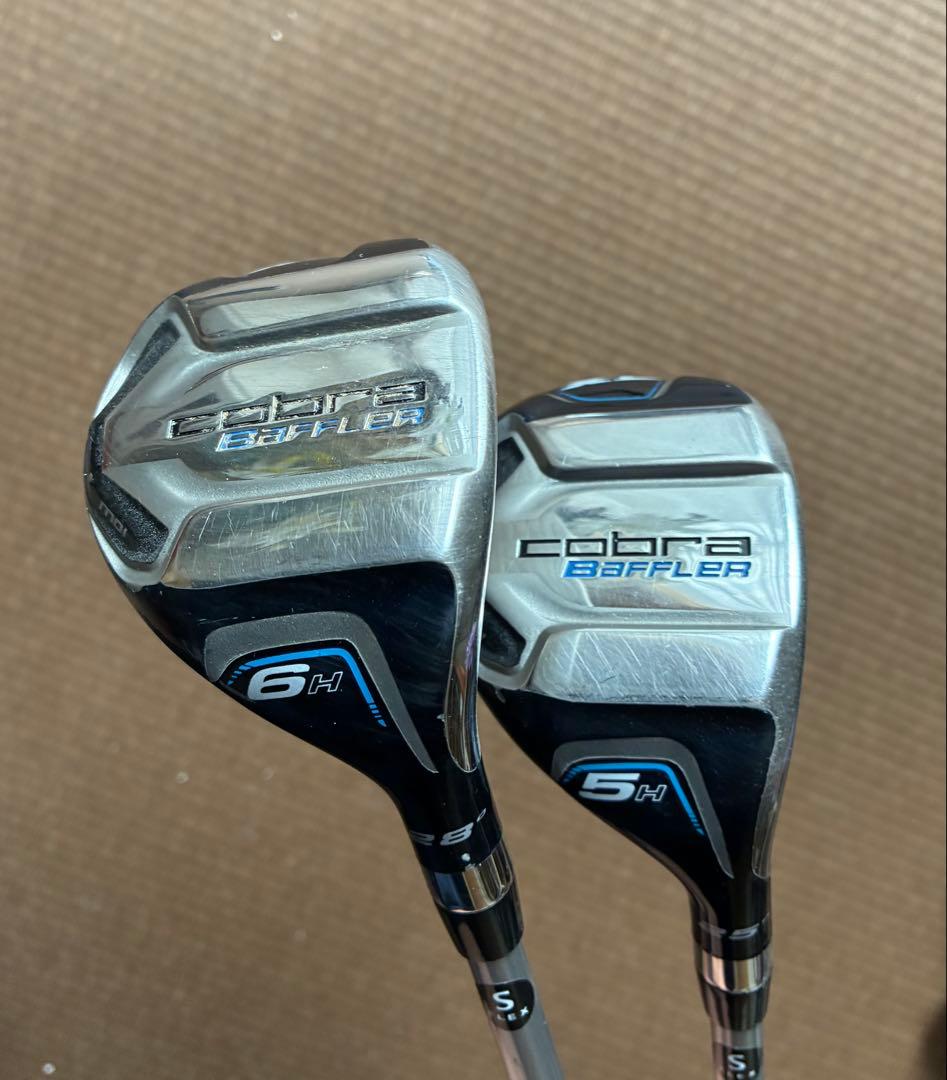 コブラ　希少品6番ユーティリティ　バフラーXL 2本セット　S