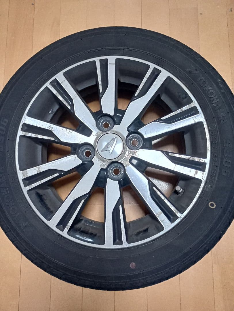 ダイハツ 純正 14インチ　ホイール タイヤ　2025年製 155/65R14