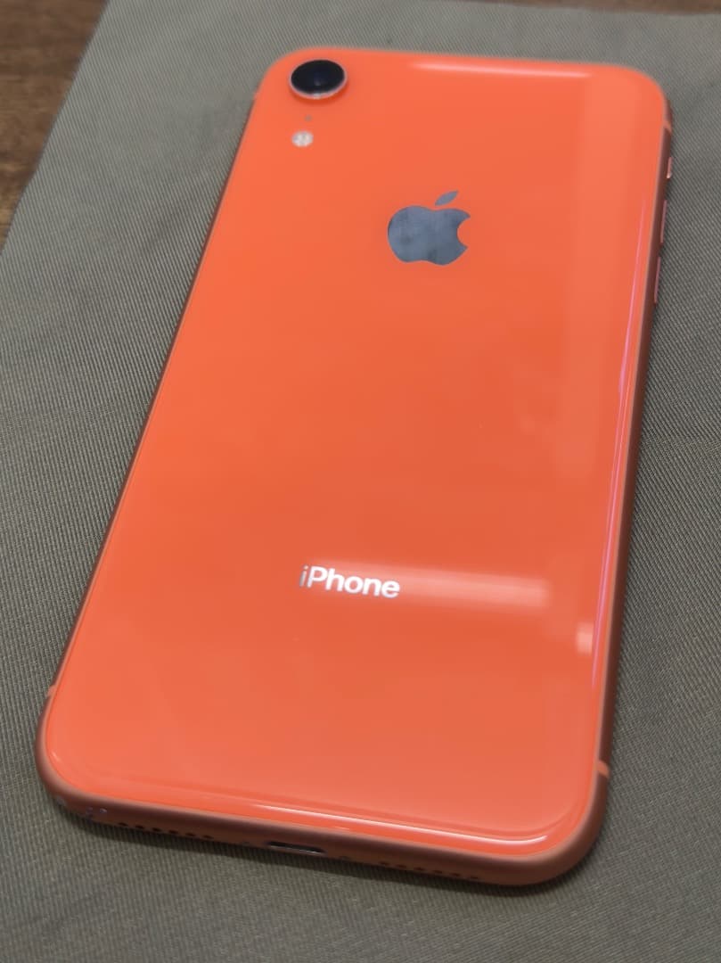 iPhone XR 128GB コーラル 本体のみ