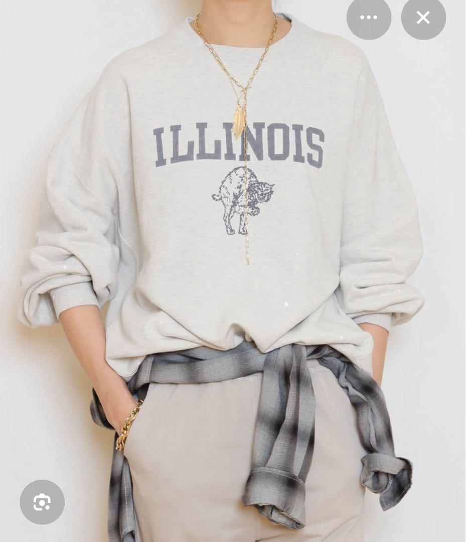 ◆MUSE/REMI RELIEF ILLINOISクルーネックプルオーバー