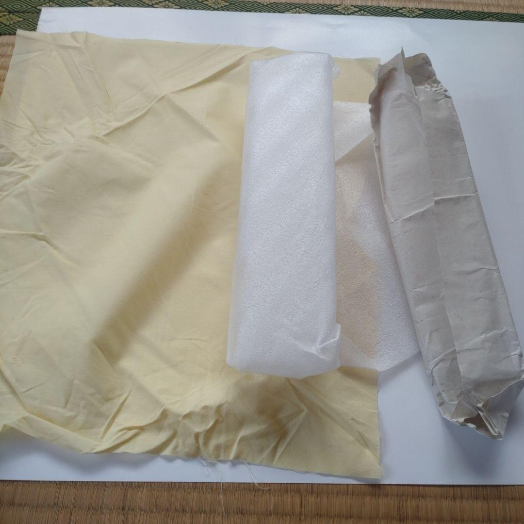 高岡漆器　筆皿文鎮　青貝塗　螺鈿漆