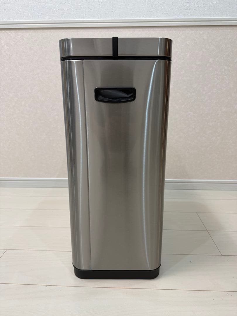 EKO 電動ゴミ箱　45L 自動開閉　両開きタイプ　ステンレス