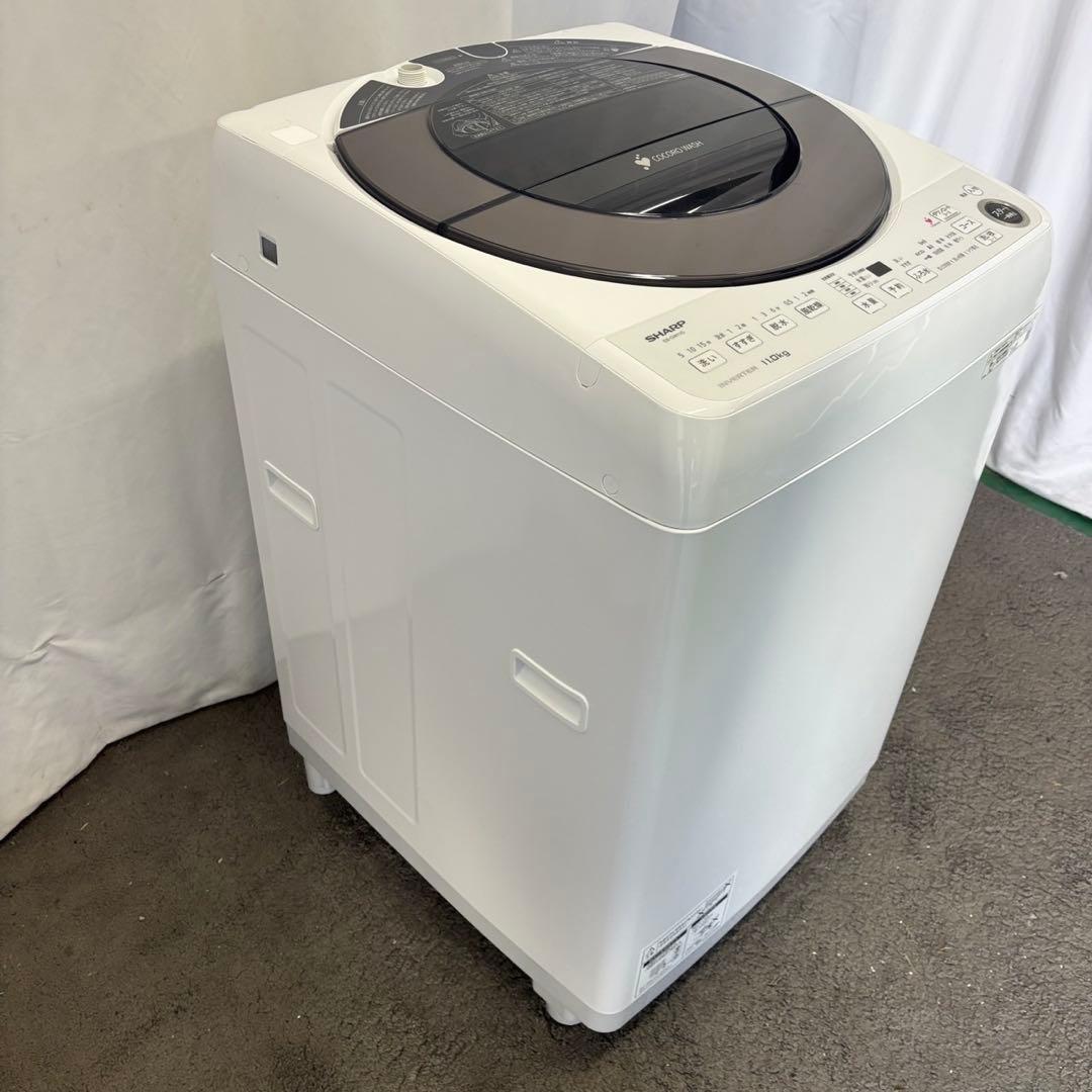 81　SHARP　洗濯機　11キロ　大型　綺麗　設置無料　AI機能　安い‼️
