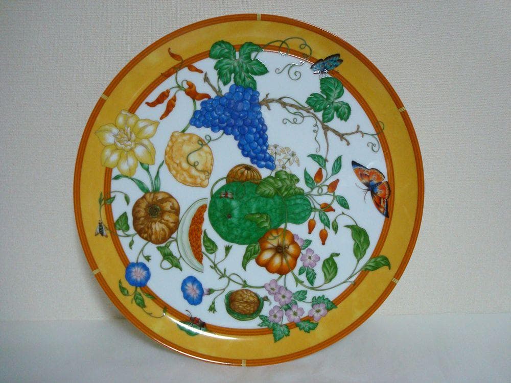 エルメス　プレート　 \"LA SIESTA HERMES\" 　31.5cm