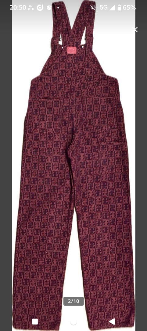 【激レア】EVISU デニム オーバーオール つなぎ 30×35