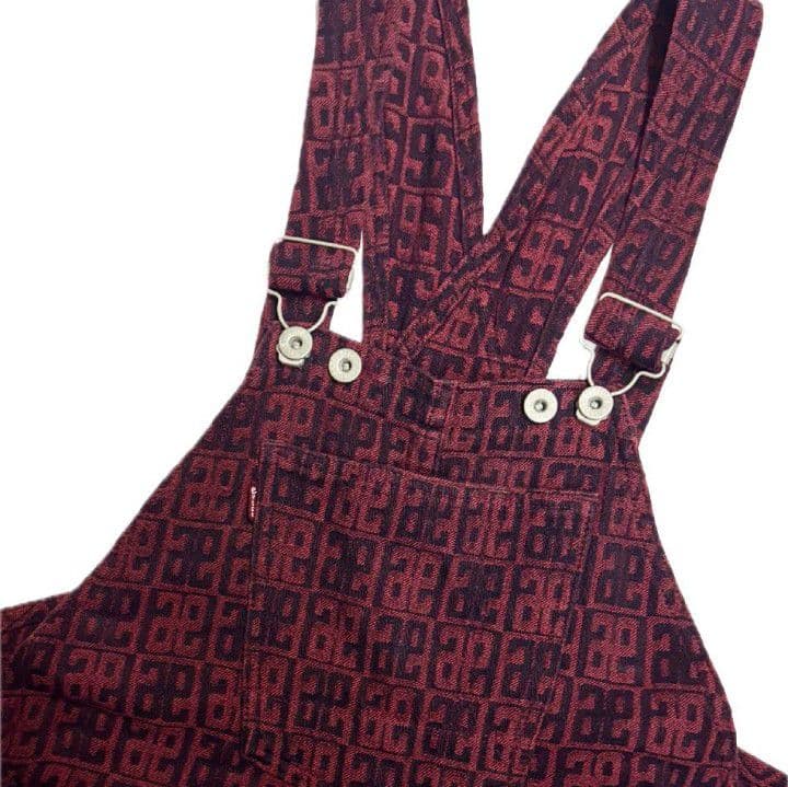 【激レア】EVISU デニム オーバーオール つなぎ 30×35