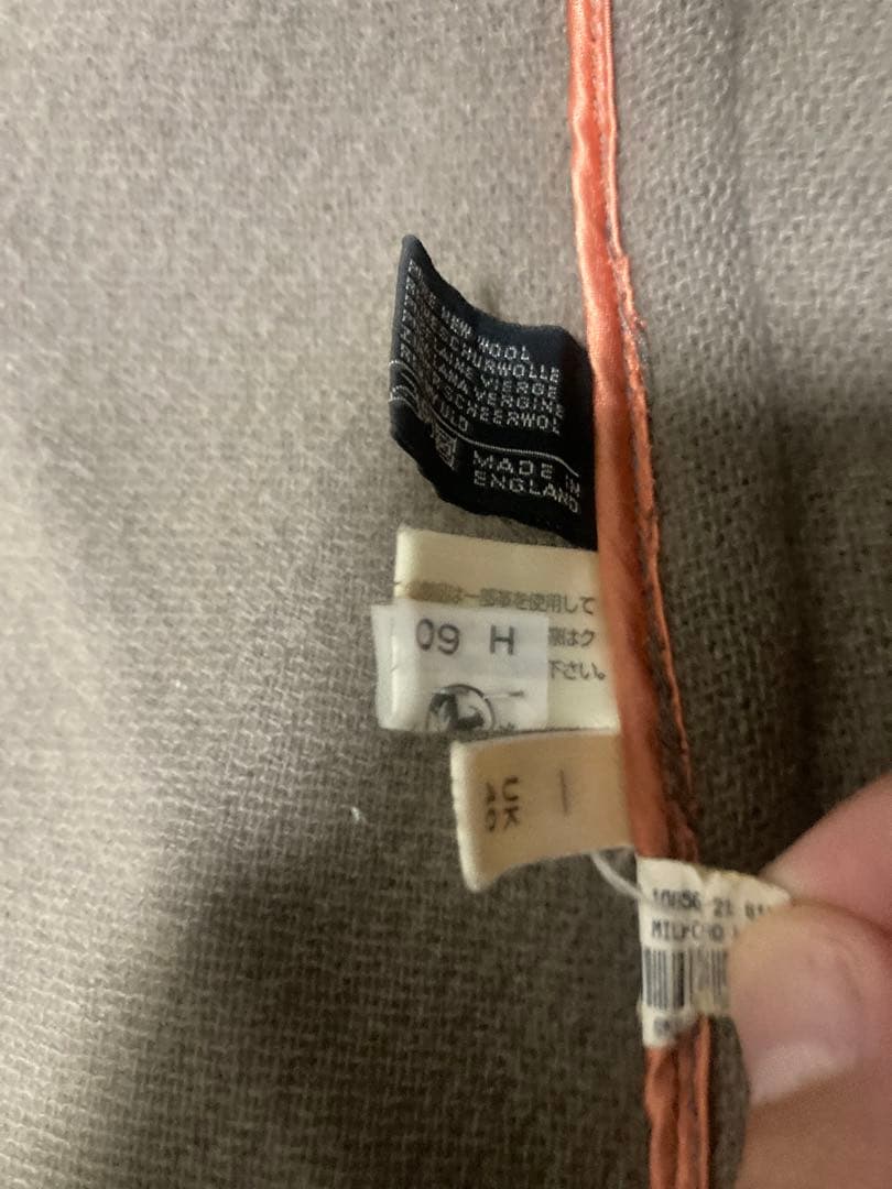 英国製　モンゴメリー　ダッフルコート　ムーアブルック ヘリンボーン　ブラウン