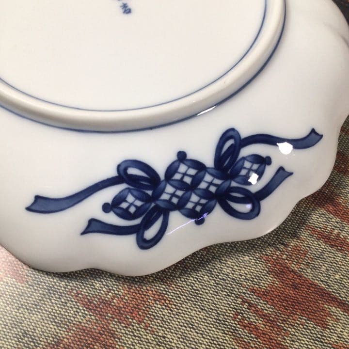 『プレうー特価』　たち吉　『捻祥瑞』　取皿　5枚　大皿