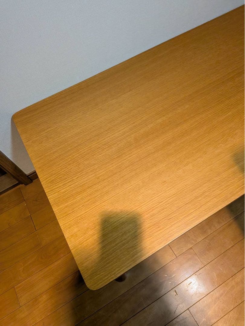 ■送料込■無印良品 MUJI ローテーブル オーク材 木製家具 デスク 120