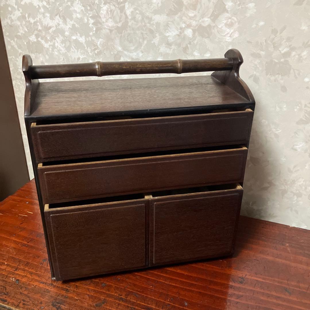 時代物の無精箱（ぶしょうばこ）